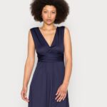 femmes robe en jersey bleu foncé 006BT154 Anna Field