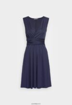 femmes robe en jersey bleu foncé 006BT154 Anna Field - Image 4