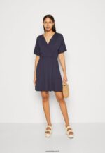 femmes robe en jersey bleu foncé 006BT168 Anna Field - Image 2