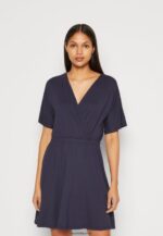 femmes robe en jersey bleu foncé 006BT168 Anna Field