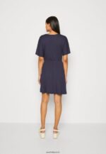 femmes robe en jersey bleu foncé 006BT168 Anna Field - Image 3