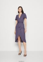 femmes robe en jersey gris 006BT163 Anna Field