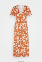 femmes robe en jersey marron/blanc 006BT185 Anna Field - Image 5
