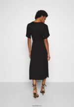 femmes robe en jersey noir 006BT101 Anna Field - Image 3