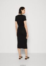 femmes robe en jersey noir 006BT102 Anna Field - Image 3