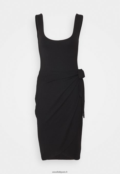 femmes_robe_en_jersey_noir_006bt109_anna_field.jpg femmes robe en jersey noir 006BT109 Anna Field - Image 1