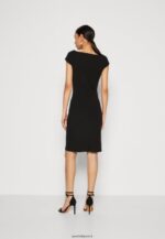 femmes robe en jersey noir 006BT133 Anna Field - Image 3