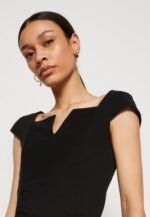 femmes robe en jersey noir 006BT133 Anna Field - Image 6