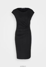 femmes robe en jersey noir 006BT136 Anna Field - Image 5