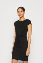 femmes robe en jersey noir 006BT140 Anna Field