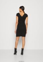 femmes robe en jersey noir 006BT140 Anna Field - Image 3