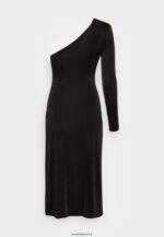 femmes robe en jersey noir 006BT158 Anna Field - Image 2