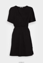 femmes robe en jersey noir 006BT159 Anna Field - Image 4