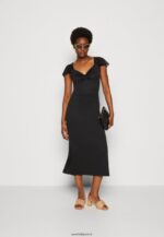 femmes robe en jersey noir 006BT160 Anna Field - Image 2