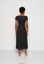 femmes robe en jersey noir 006BT160 Anna Field - Image 3