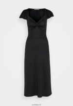 femmes robe en jersey noir 006BT160 Anna Field - Image 5
