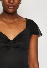 femmes robe en jersey noir 006BT160 Anna Field - Image 6
