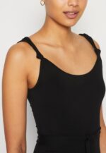 femmes robe en jersey noir 006BT162 Anna Field - Image 6