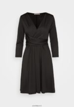 femmes robe en jersey noir 006BT165 Anna Field - Image 5