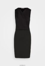femmes robe en jersey noir 006BT174 Anna Field - Image 5