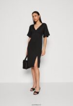 femmes robe en jersey noir 006BT176 Anna Field - Image 2
