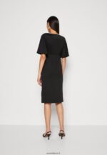 femmes robe en jersey noir 006BT176 Anna Field - Image 3