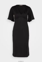 femmes robe en jersey noir 006BT176 Anna Field - Image 5