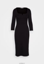 femmes robe en jersey noir 006BT178 Anna Field - Image 5