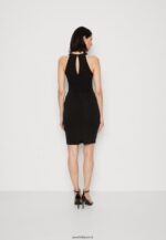 femmes robe en jersey noir 006BT182 Anna Field - Image 3