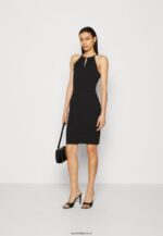femmes robe en jersey noir 006BT188 Anna Field - Image 2