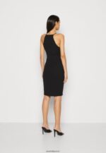femmes robe en jersey noir 006BT188 Anna Field - Image 3