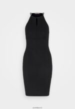 femmes robe en jersey noir 006BT188 Anna Field - Image 5
