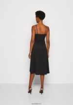 femmes robe en jersey noir 006BT43 Anna Field - Image 3