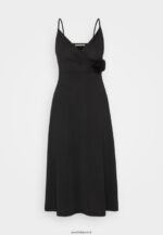 femmes robe en jersey noir 006BT43 Anna Field - Image 5