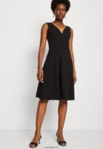 femmes robe en jersey noir 006BT44 Anna Field - Image 4