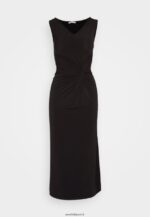 femmes robe en jersey noir 006BT48 Anna Field - Image 5