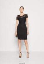 femmes robe en jersey noir 006BT58 Anna Field - Image 2