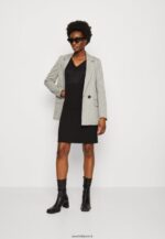 femmes robe en jersey noir 006BT63 Anna Field - Image 2
