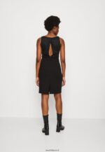 femmes robe en jersey noir 006BT63 Anna Field - Image 3
