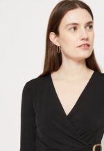 femmes robe en jersey noir 006BT66 Anna Field - Image 4
