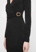 femmes robe en jersey noir 006BT66 Anna Field - Image 6