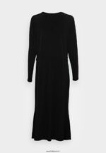 femmes robe en jersey noir 006BT67 Anna Field - Image 2