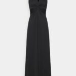 femmes robe en jersey noir 006BT74 Anna Field