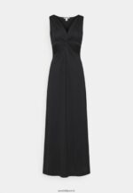 femmes robe en jersey noir 006BT74 Anna Field
