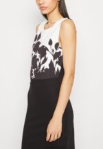 femmes robe en jersey noir/blanc 006BT106 Anna Field - Image 6