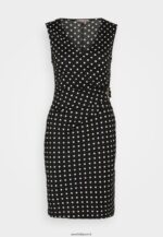 femmes robe en jersey noir/blanc 006BT108 Anna Field - Image 5