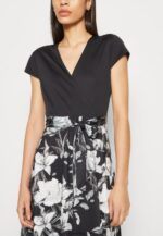 femmes robe en jersey noir/gris/blanc 006BT156 Anna Field - Image 6