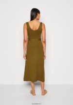 femmes robe en jersey olive 006BT179 Anna Field - Image 3