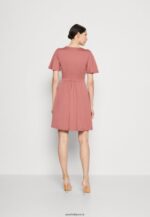 femmes robe en jersey rose 006BT127 Anna Field - Image 3