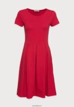 femmes robe en jersey rouge 006BT144 Anna Field - Image 5